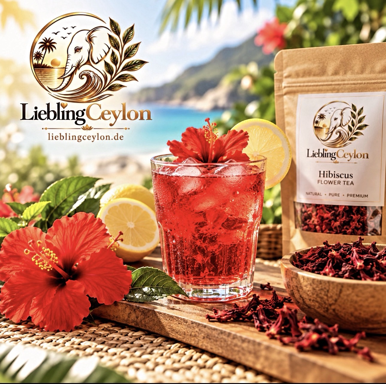 The Beauty of Hibiscus – A Little Daily Ritual for Your Wellbeing 🌺