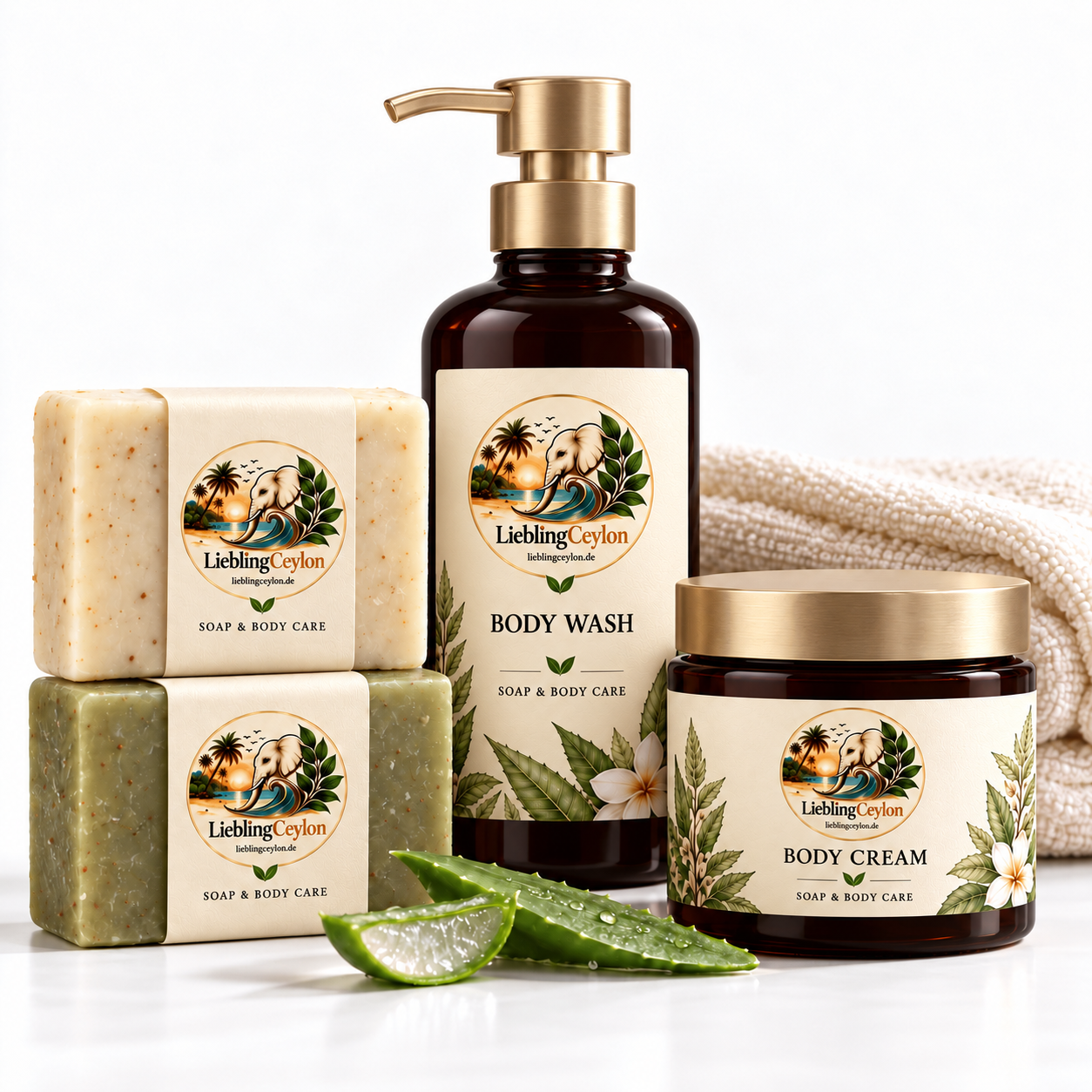 Kokos-Seife — Verpackungskonzept